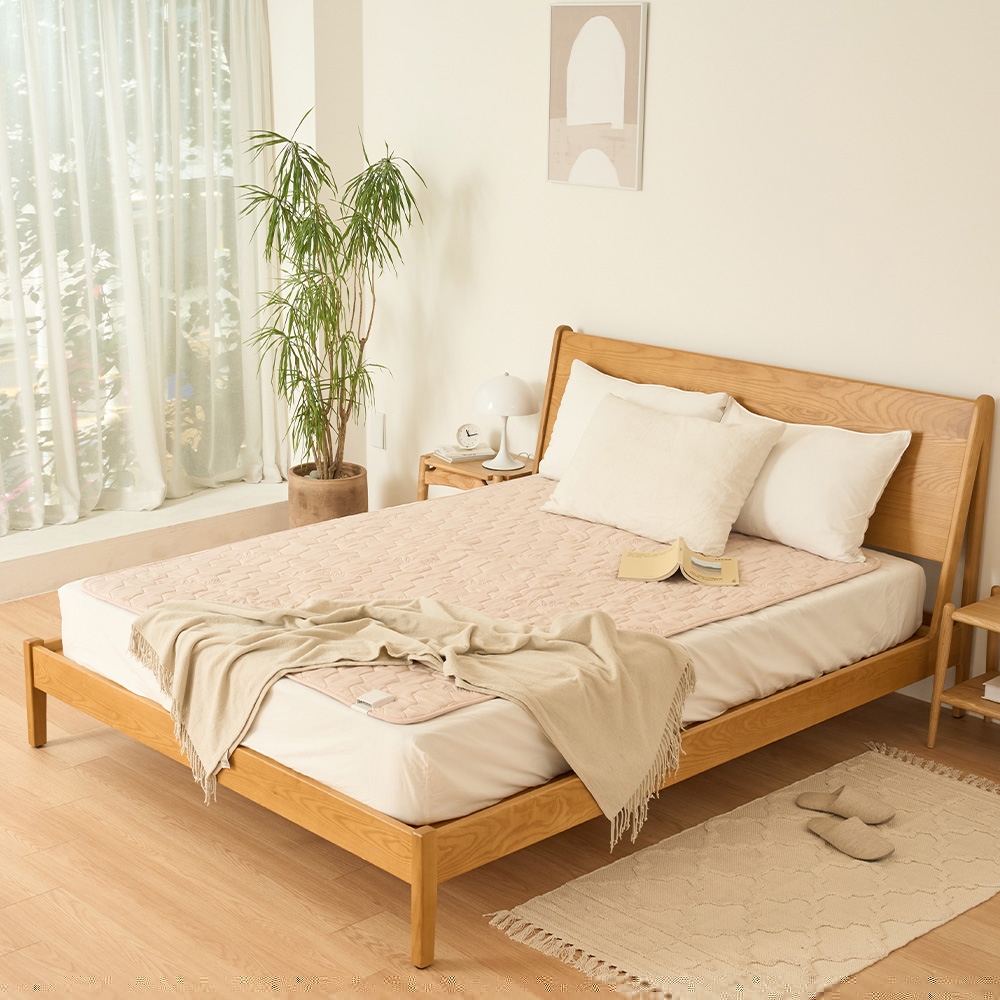 잠온 EMF 탄소매트 전기요 카본 전기매트 그래핀 캠핑 워셔블 원적외선 에코베이지 싱글