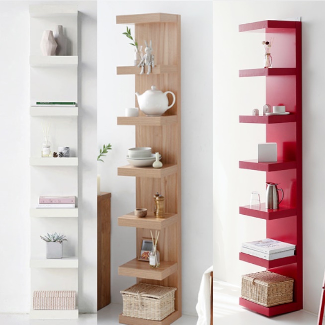 작은 틈새 미니 장식장 상패 진열장 폭좁은 카페 진열장