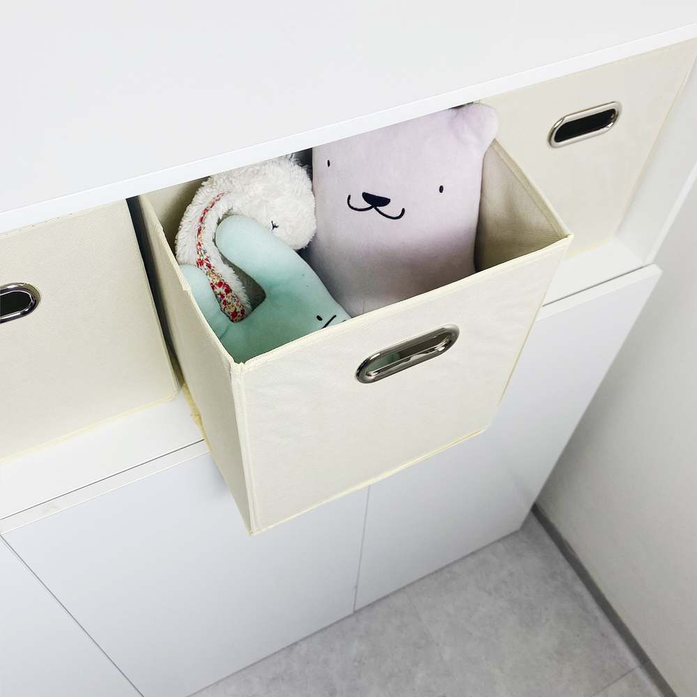 코드86 수납바스켓 접이식 책장 장난감 정리함 다용도 수납 바구니