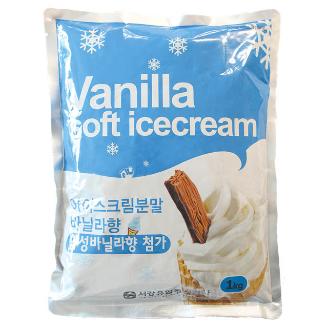 서강 바닐라 아이스크림 파우더 1kg 소프트아이스크림 - 상품 이미지