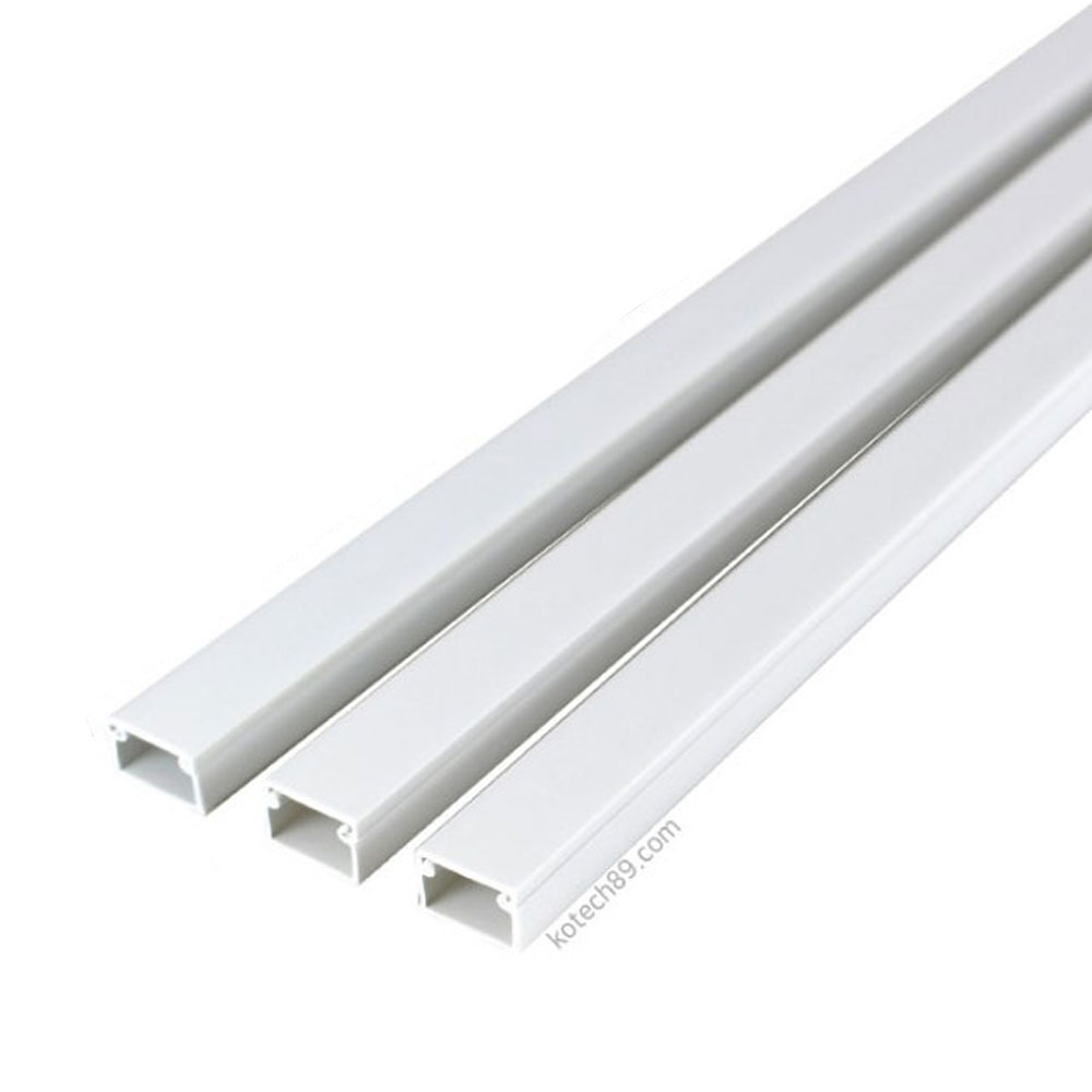 사각 화이트 몰딩 쫄대 15mm 3P 코텍