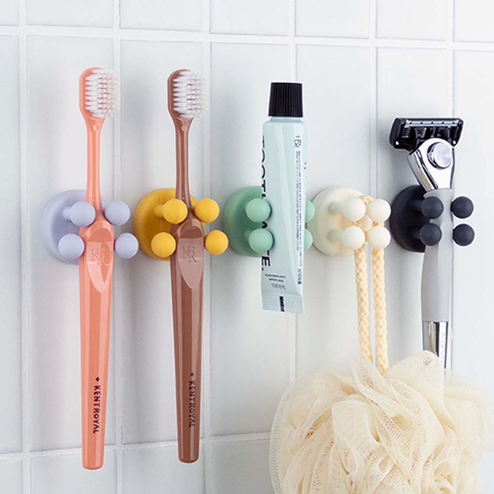 버블 칫솔꽂이 거치대 칫솔걸이 욕실 정리 칫솔통 보관케이스 1개입
