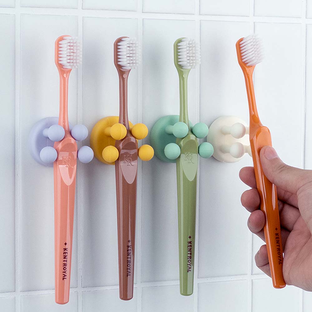 [단독] 1+1 버블 칫솔꽂이 칫솔 걸이 거치대 접착식