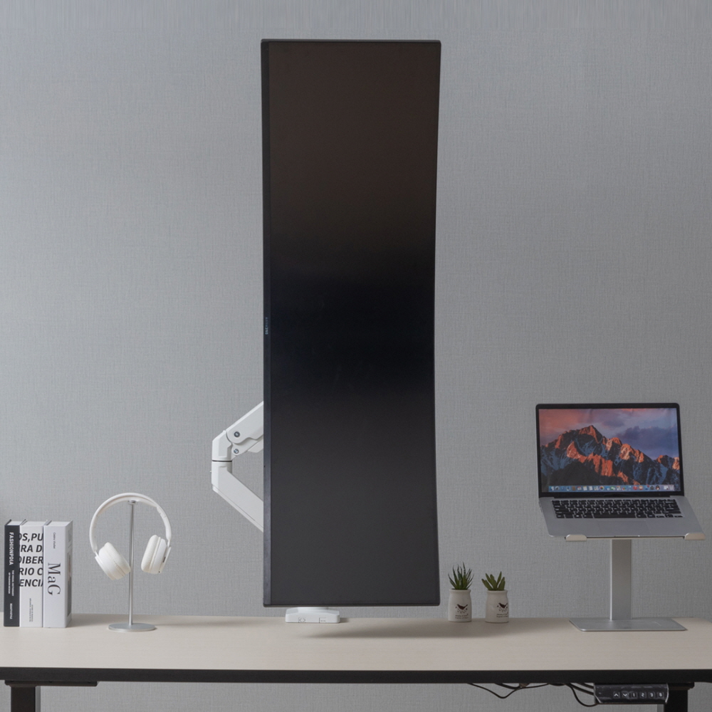 카멜마운트 PMA2X 초 고중량 프리미엄 암타입 싱글 모니터 거치대 모니터암