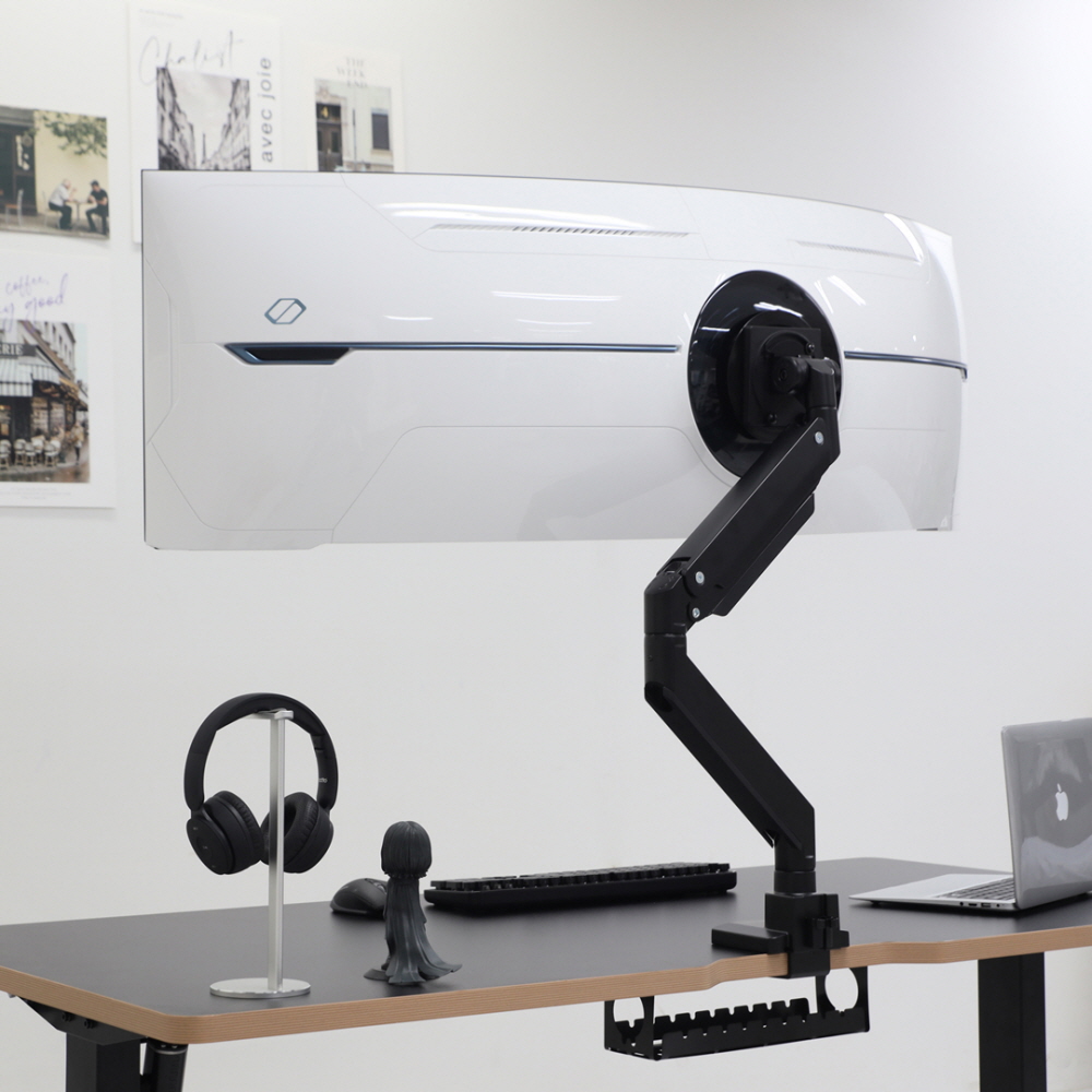 카멜마운트 PMA2X 초 고중량 프리미엄 암타입 싱글 모니터 거치대 모니터암