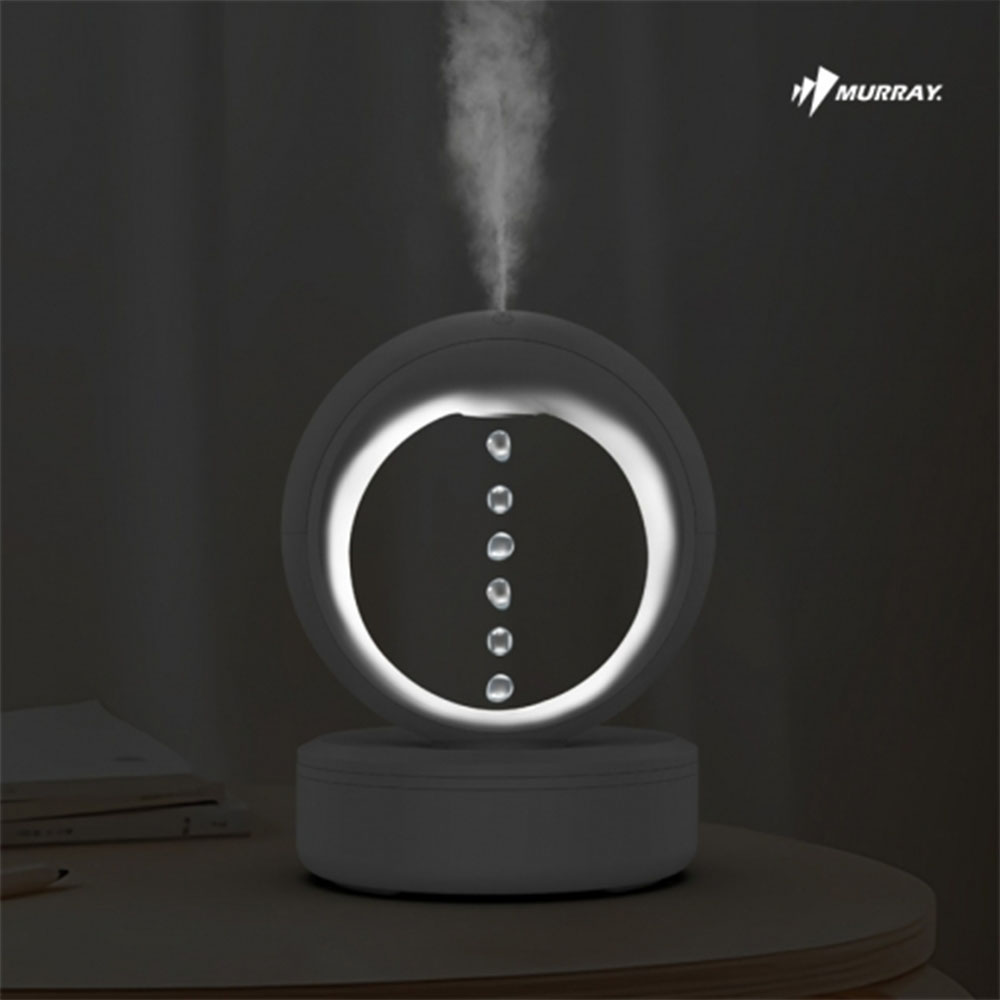 머레이 무중력 물방울 물멍 가습기 세척편한 인테리어 초음파 가습기