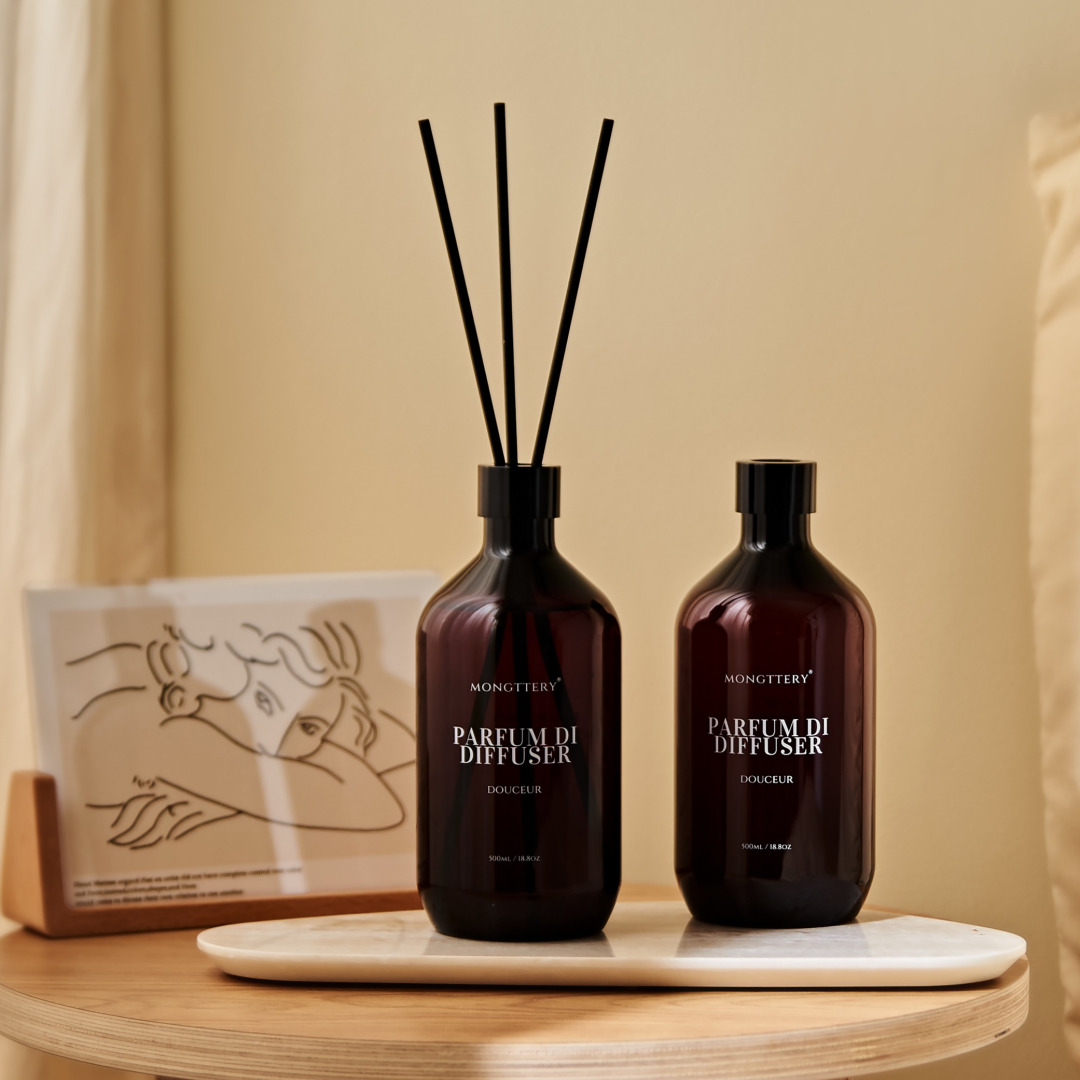 몽때리 데일리 대용량 디퓨저 500ml x 2개입 실내 방향제 화장실 사무실 디퓨져 - 상세 이미지 3