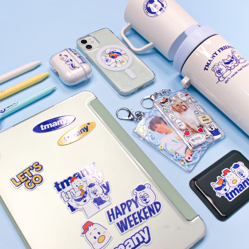 UV dtf 스티커 주문제작 방수 네임스티커 굿즈제작 답례품 판촉물 인쇄 제품 이미지