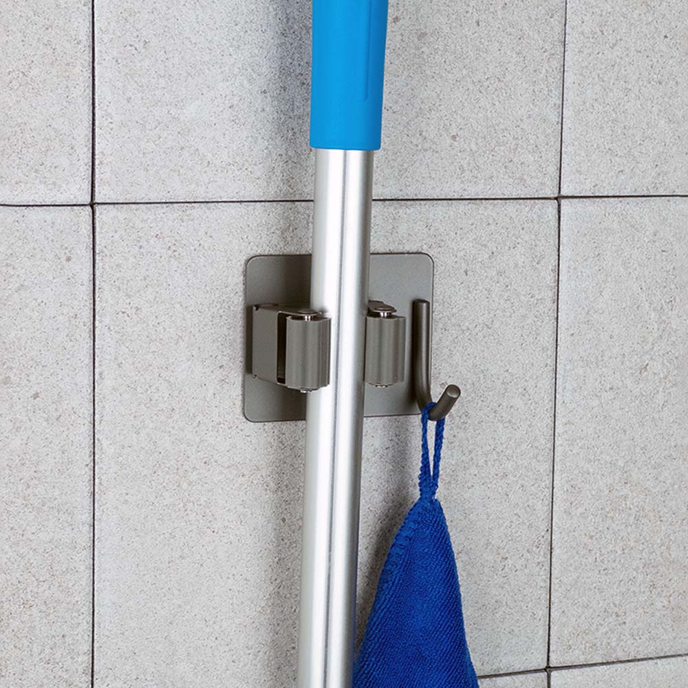 304 스텐 욕실 청소도구걸이 정리 화장실 청소용품걸이 도구 홀더