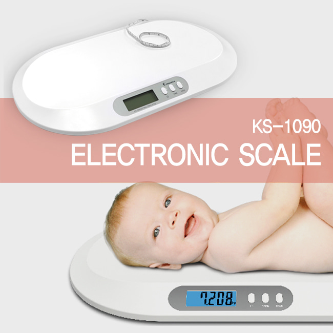 아이워너 KS-BM520 아기 유아 반려동물 디지털 체중계