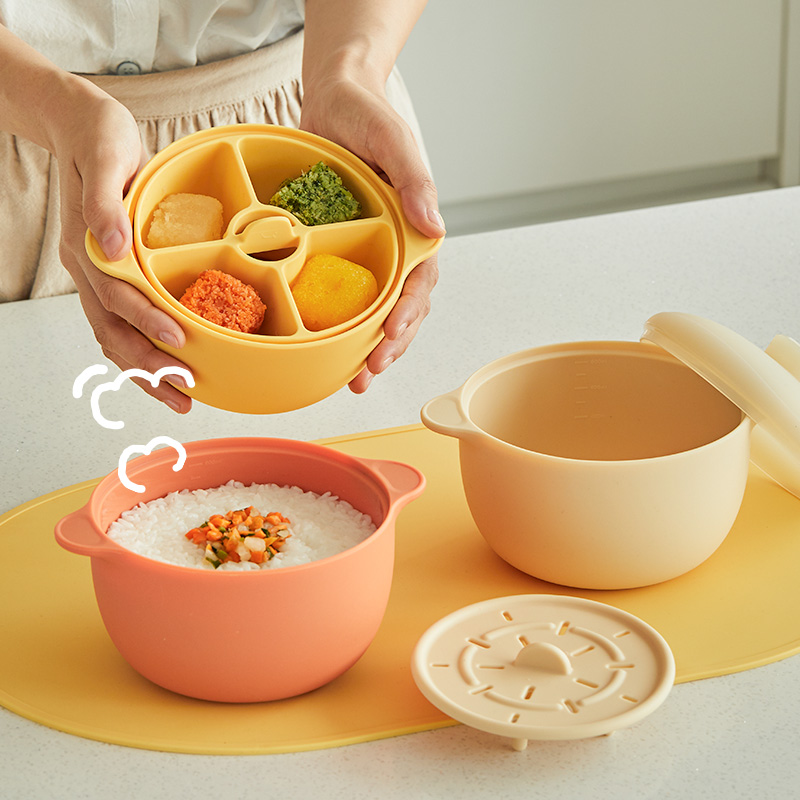 잼먹 실리콘 이유식찜기 토핑 3종풀세트 800ml