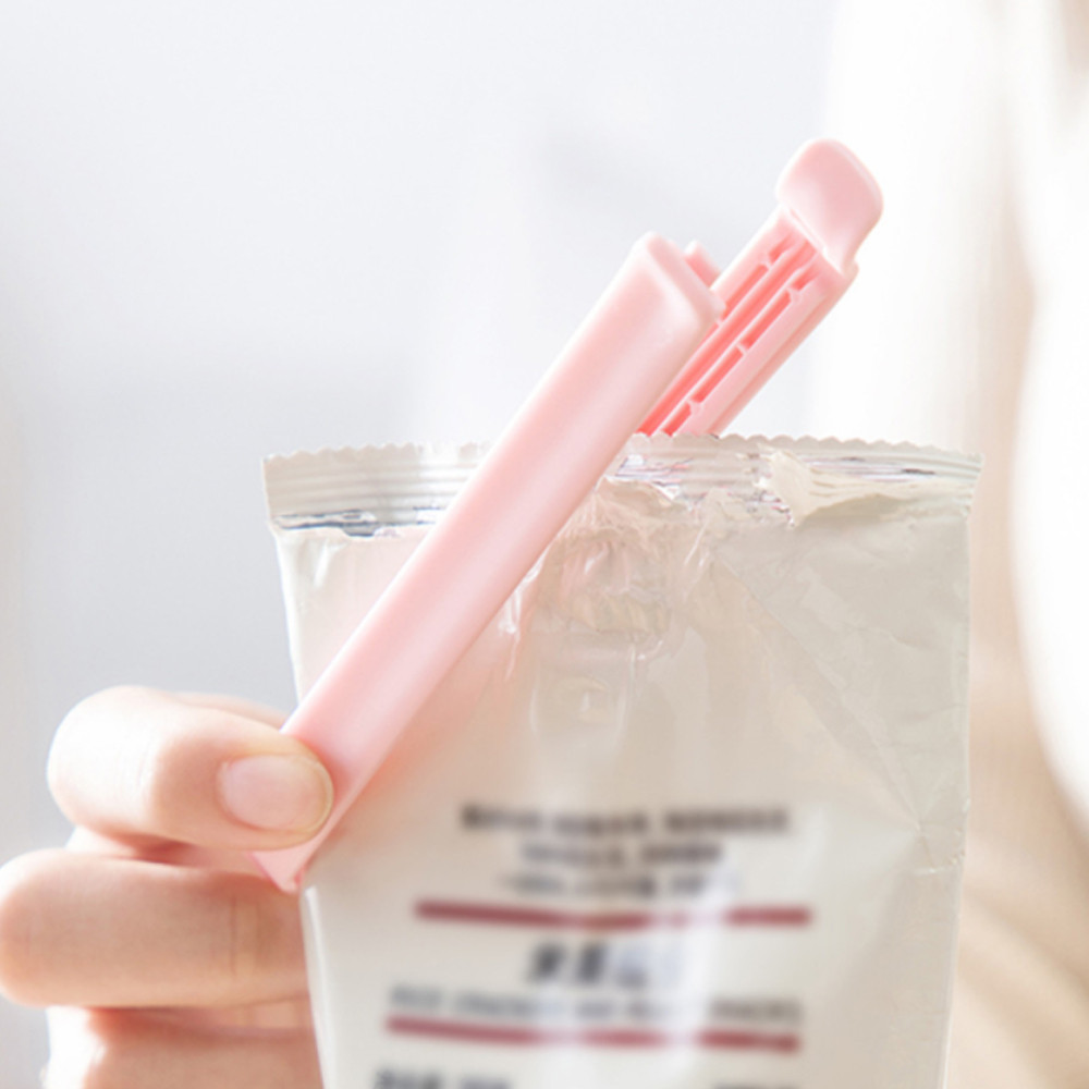 이놀 과자 봉지 밀폐 밀봉 집게 5P - 상세 이미지 2