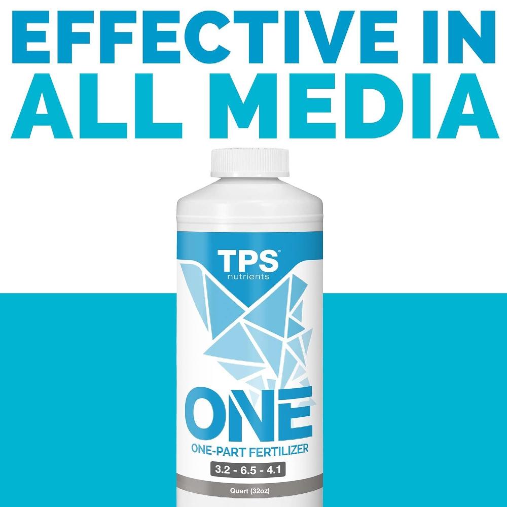 TPS-One 액체 식물영양제로 건강하게 자란 식물 이미지