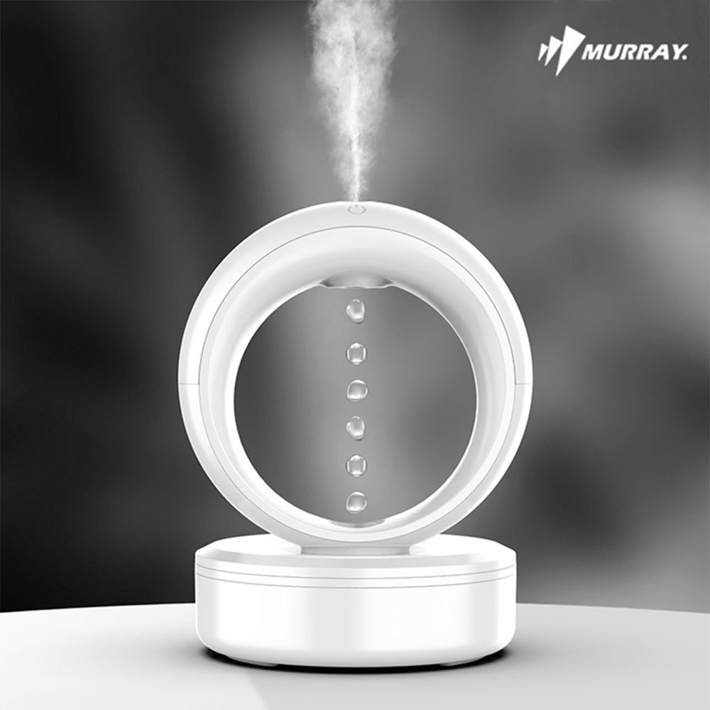머레이 무중력 물방울 물멍 가습기 세척편한 인테리어 초음파 가습기