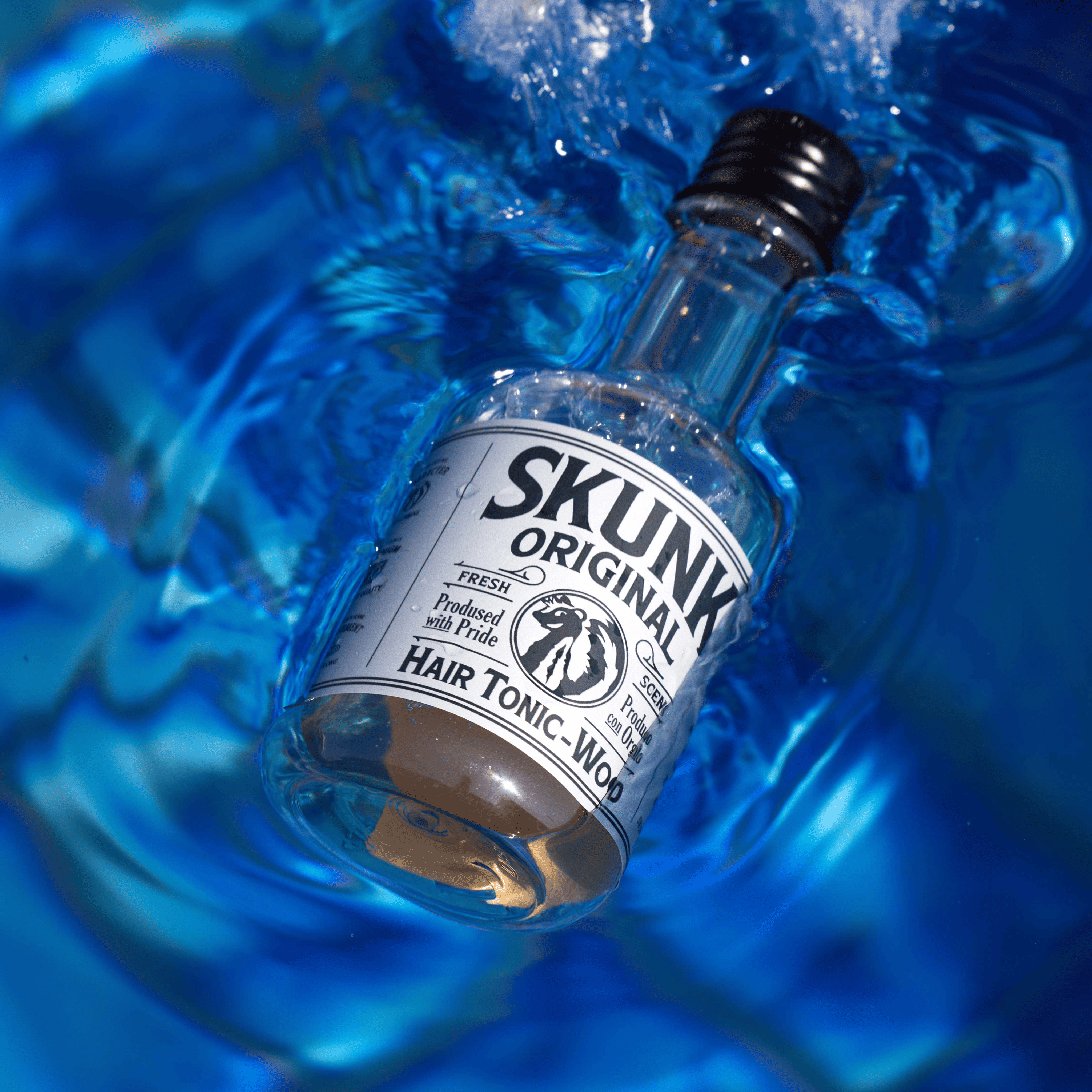 스컹크오리지날 바버샵 남성 두피케어 헤어토닉 200ml 바닐라우드 워터왁스