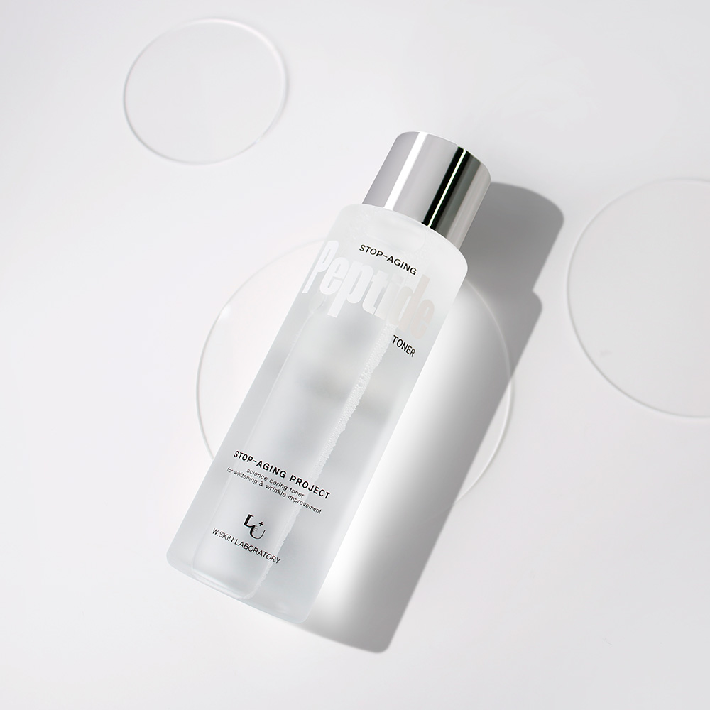 리프팅 주름 볼륨 펩타이드 수분 스킨 토너 250ml - 메인 이미지