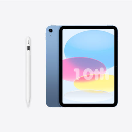 당일출고 Apple 정품 아이패드10세대 10.9 WIFI 64GB 블루 MPQ13KH/A +N펜슬C타입/SD