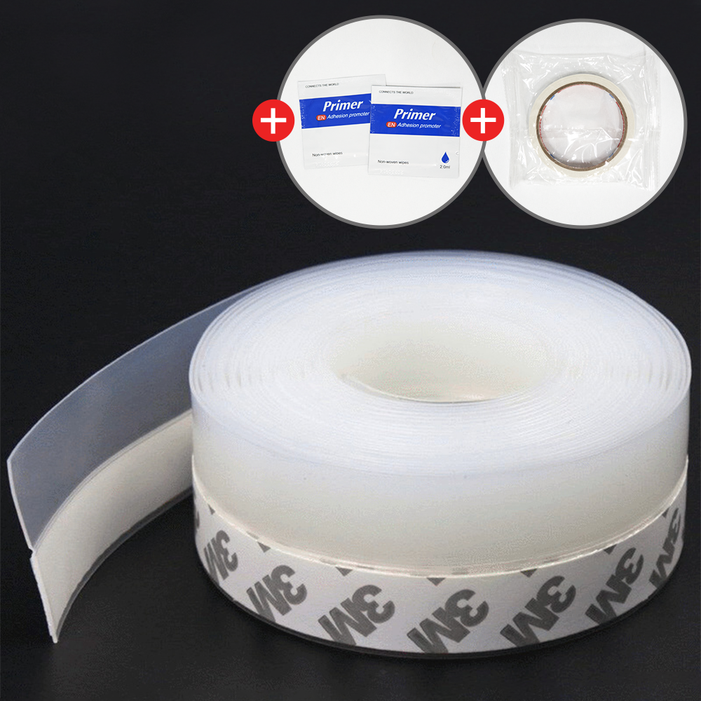 문풍지 문틈막이 방문 틈새막이 창문 샷시 현관문 도어 외풍차단 반투명 25mm x 5m