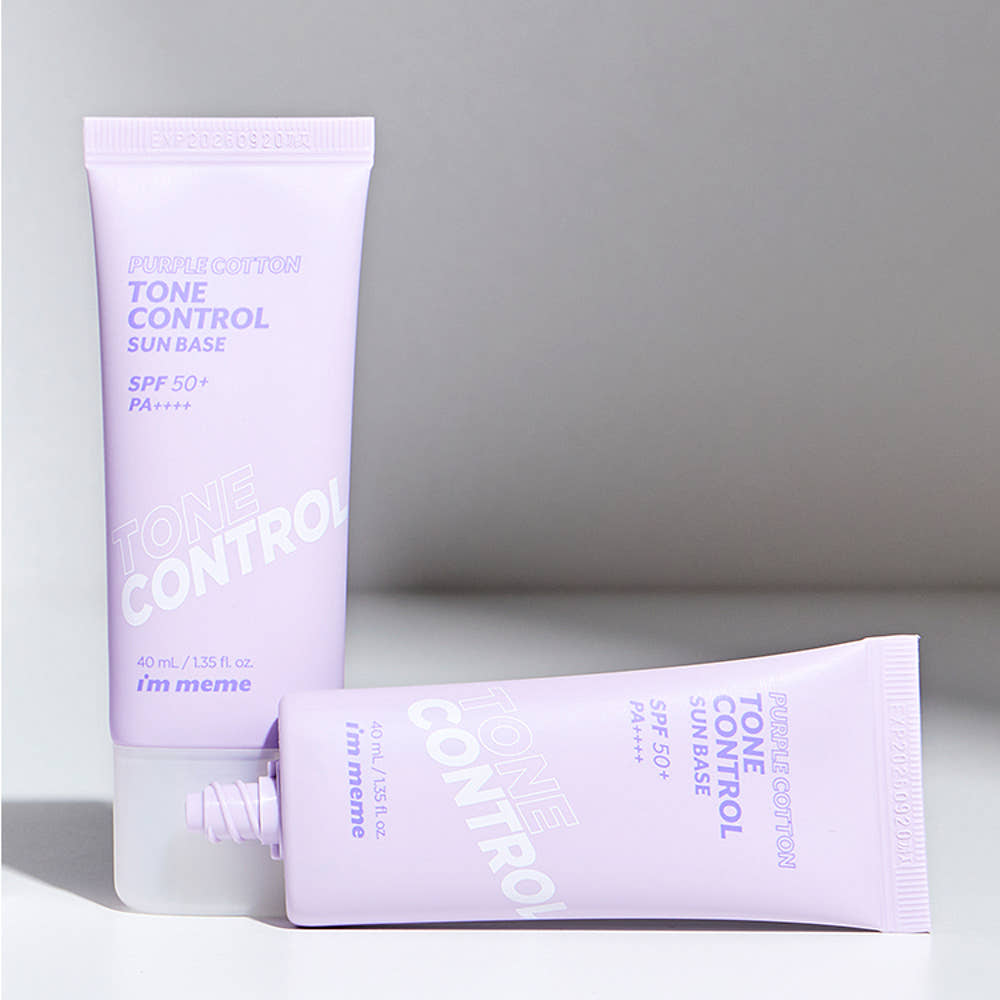 퍼플 코튼 톤 컨트롤 선 베이스 40ml SPF50+ PA++++ 상세 이미지 3