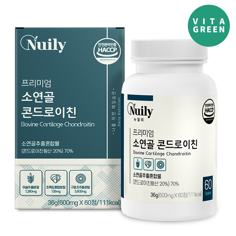 소연골 콘드로이친 1200 황산 소유래 추출물 정 - 메인 이미지