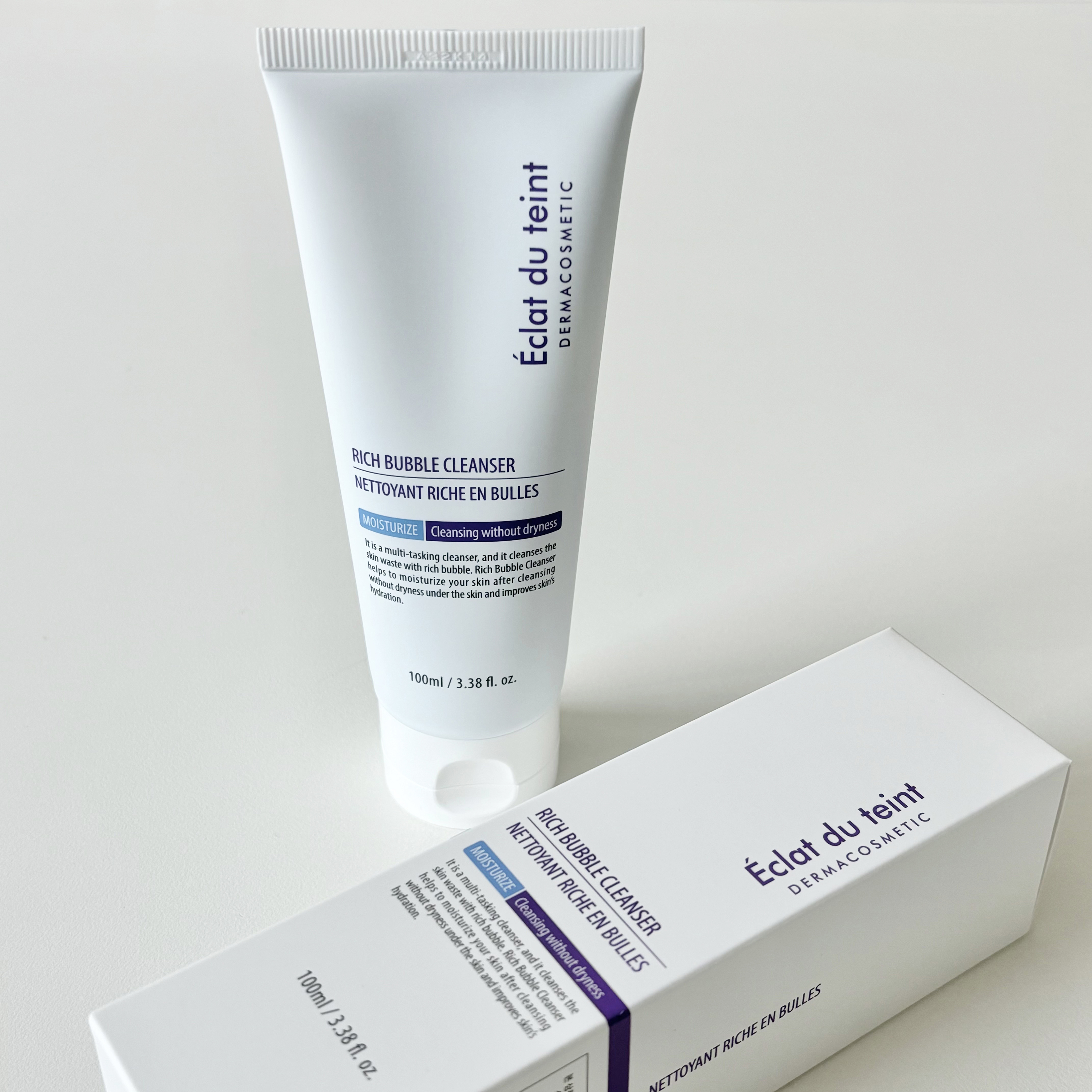 [본사정품] 에끌라뒤땅 리치 버블 클렌저 100ml 이미지 4