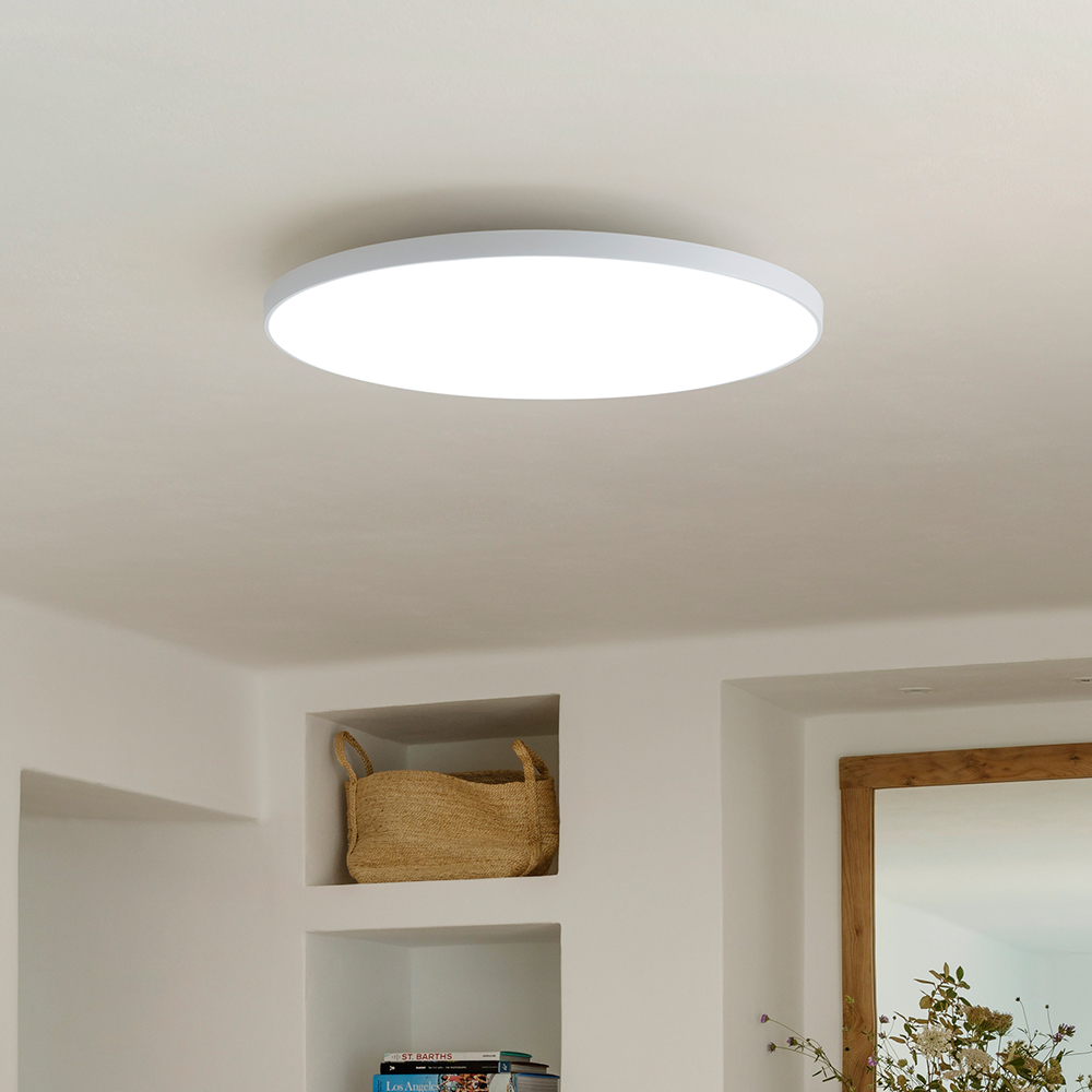 LED 원형 방등 루벤 60W LED등 안방 거실 천장등 전등교체 조명 설치