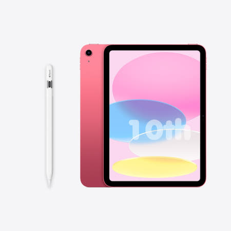당일출고 Apple 정품 아이패드10세대 10.9 WIFI 64GB 핑크 MPQ33KH/A +N펜슬C타입/SD
