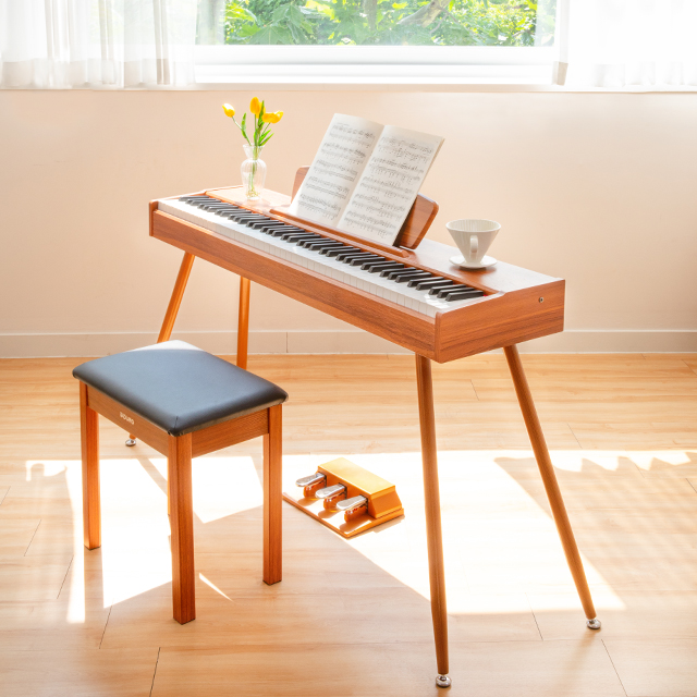 듀로 우드스타일 V5 전자 디지털피아노 키보드 해머건반 88건반 - 상품 이미지