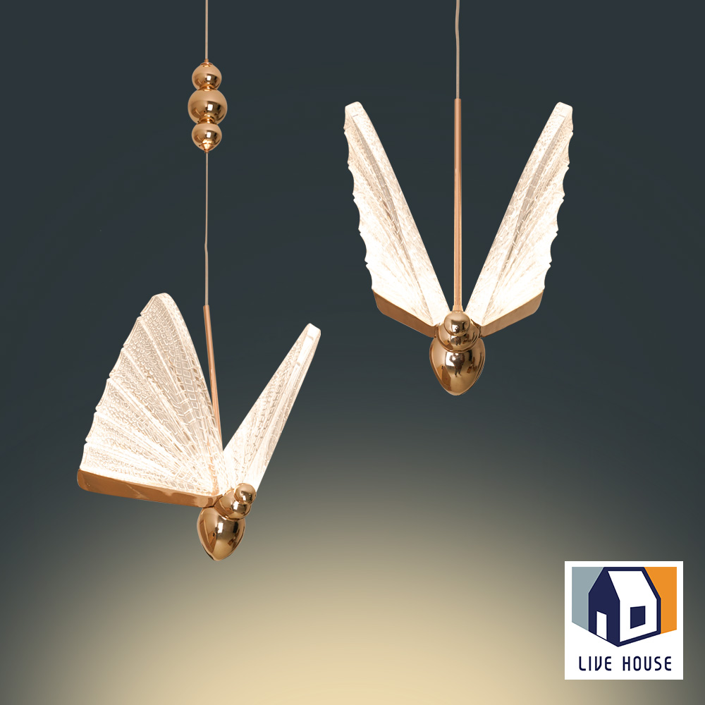 식탁조명 펜던트 나비 LED 조명 카페등 버틀리 2등