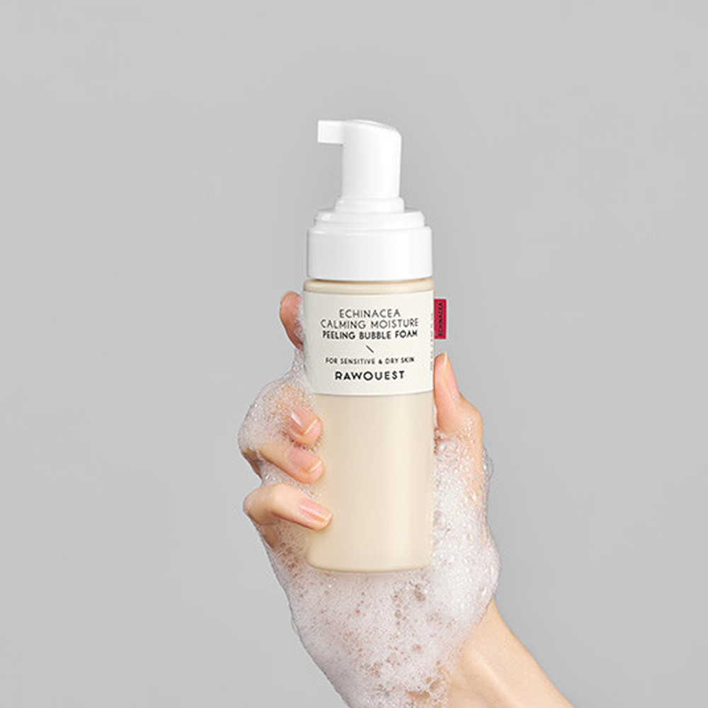 로우퀘스트 에키네시아 카밍 모이스처 필링 버블 폼 150ml, 1개 - 상세 이미지 2