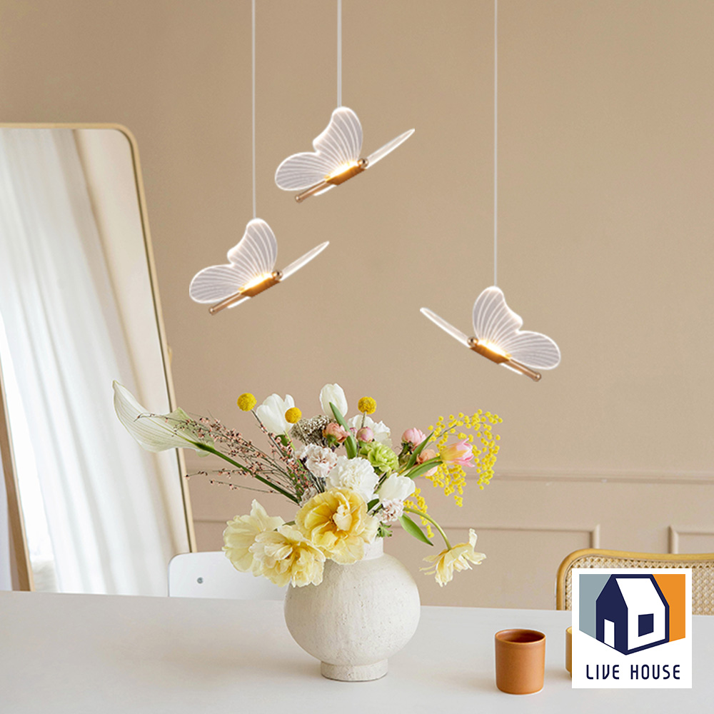 식탁조명 펜던트 나비 LED 조명 카페등 버틀리 2등