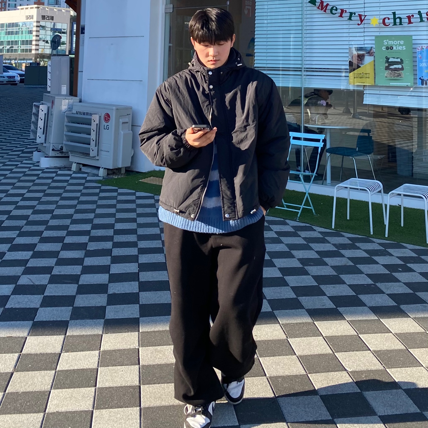 파라슈트팬츠 스웻팬츠 벌룬팬츠 남자기모조거 이미지 6