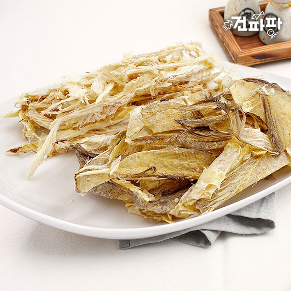 먹태 조리 후 비주얼