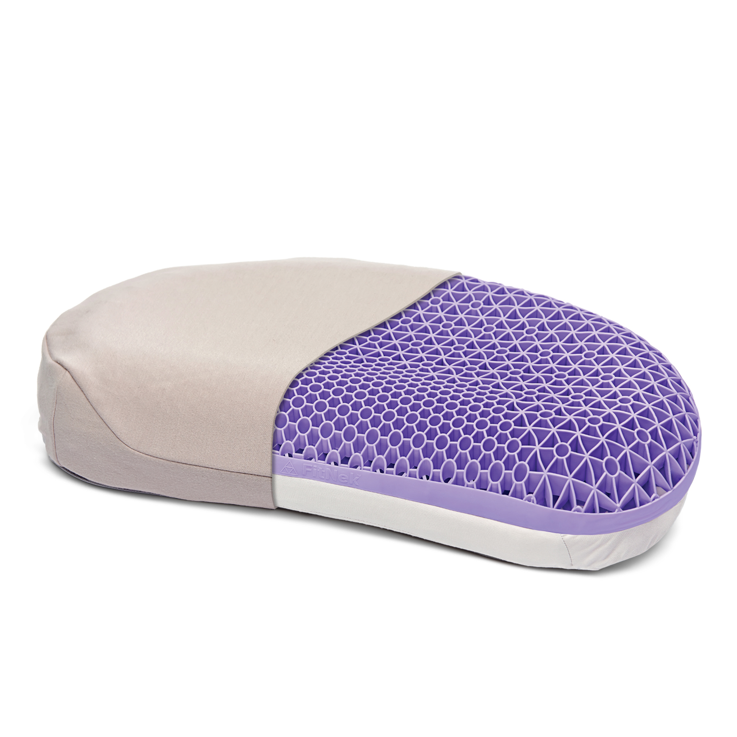 핏넥 2.0 프리미엄 와이드 특허받은 기능성 베개 목이편한 경추베개 TPE 메모리폼 더블레이어