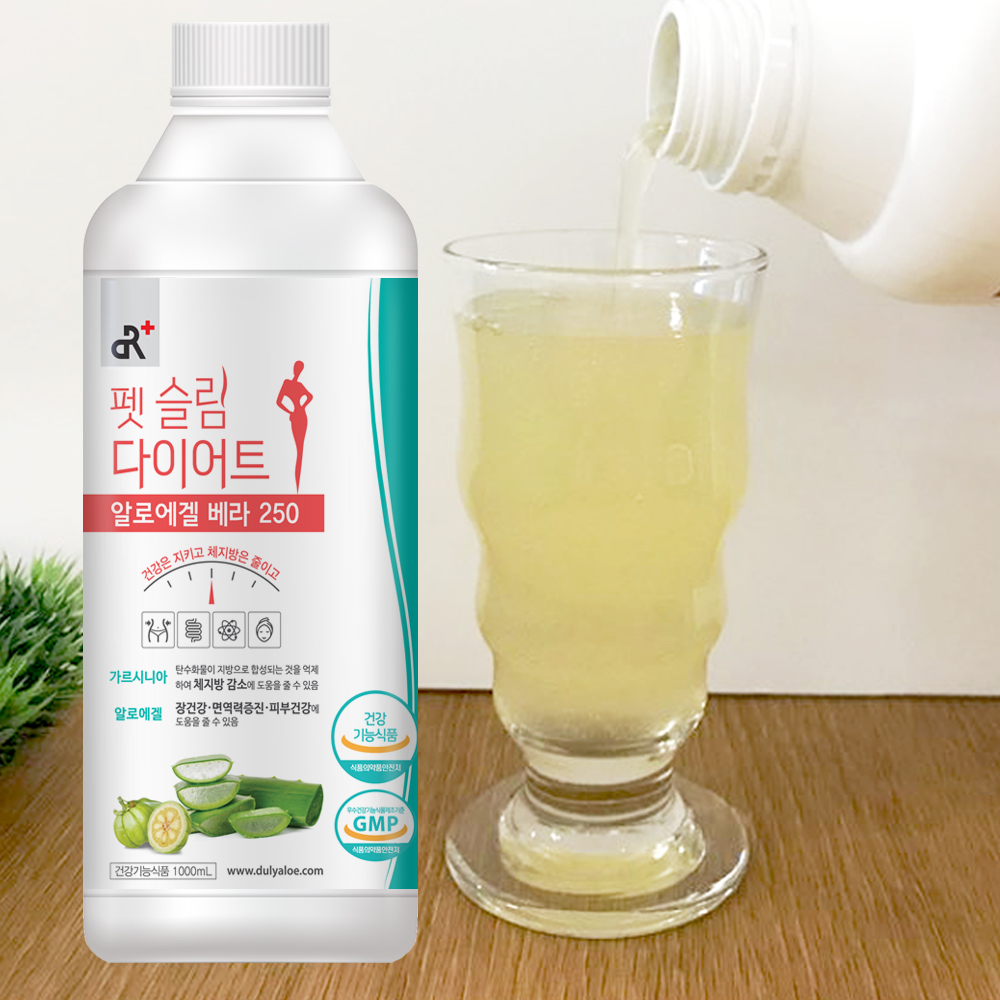 펫슬림 다이어트 알로에겔 베라250 1L, 6개 - 상세 이미지 3