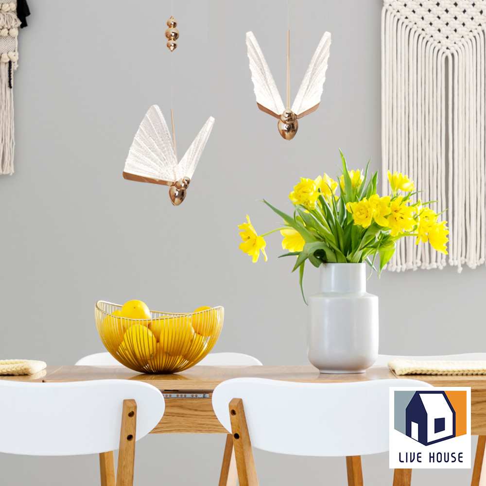 식탁조명 펜던트 나비 LED 조명 카페등 버틀리 2등