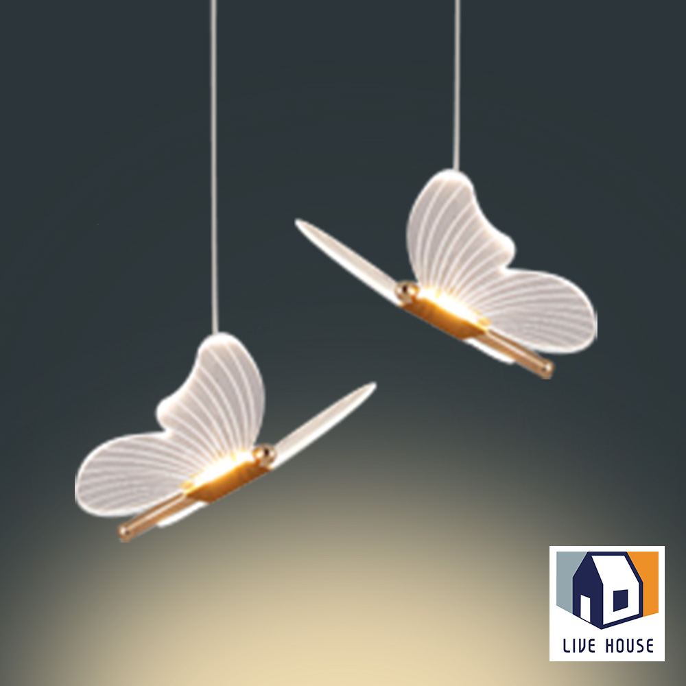 식탁조명 펜던트 나비 LED 조명 카페등 버틀리 2등