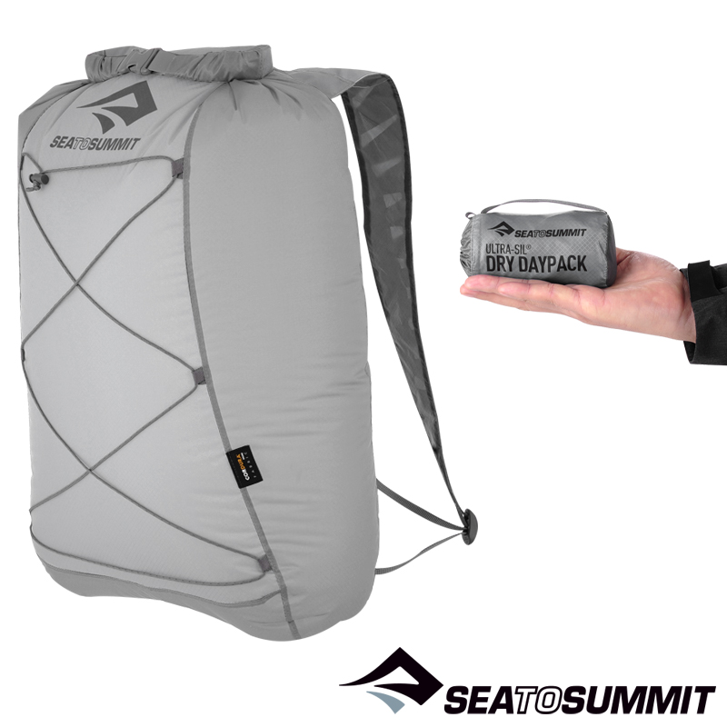 씨투써밋 울트라실 드라이 데이팩 22L 하이 라이즈 휴대용 여행 등산 초경량 방수 배낭 백팩