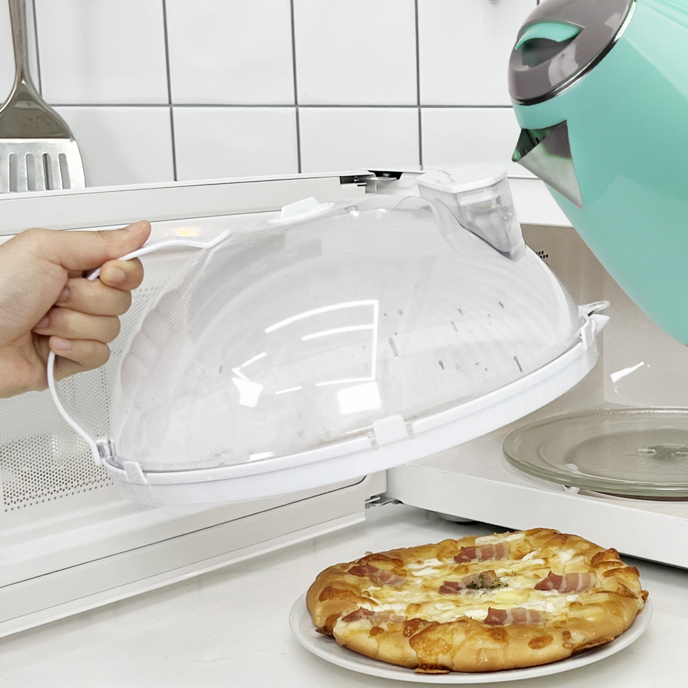전자레인지 뚜껑 찜기 만두 스팀 전자렌지용 용기 촉촉하캡 돔 푸드커버
