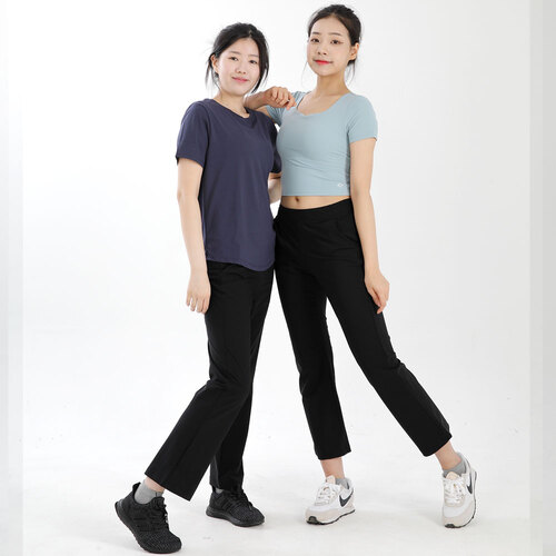 레티지아 여성 여자 슬랙스 바지 부츠컷슬랙스  와이드팬츠 이미지 7