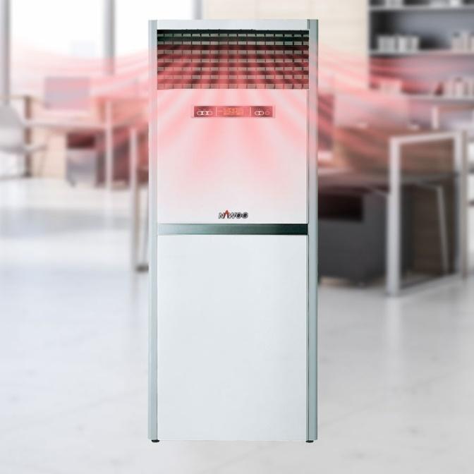 대형 전기히터 학원 사무실온열기 실내난방기 교회온풍기 - 상세 이미지 3