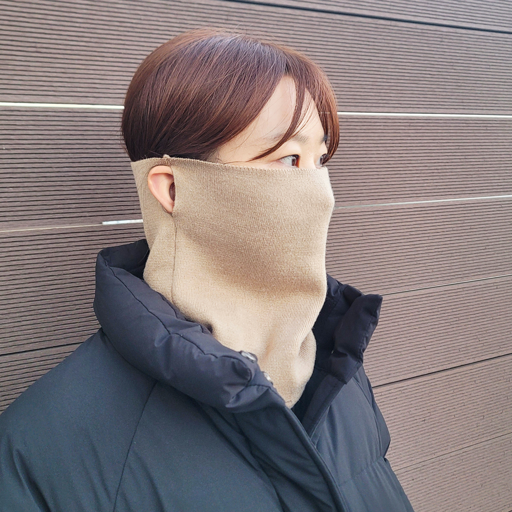 겨울 넥워머 골프 스키 목토시 방한 목워머 멀티스카프 여성 - 상세 이미지 4