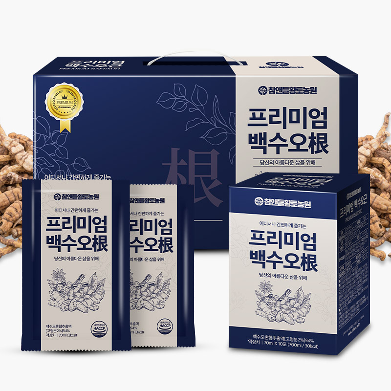 참앤들황토농원 프리미엄 백수오근 70ml 1박스 (총 30포) - 상세 이미지 2