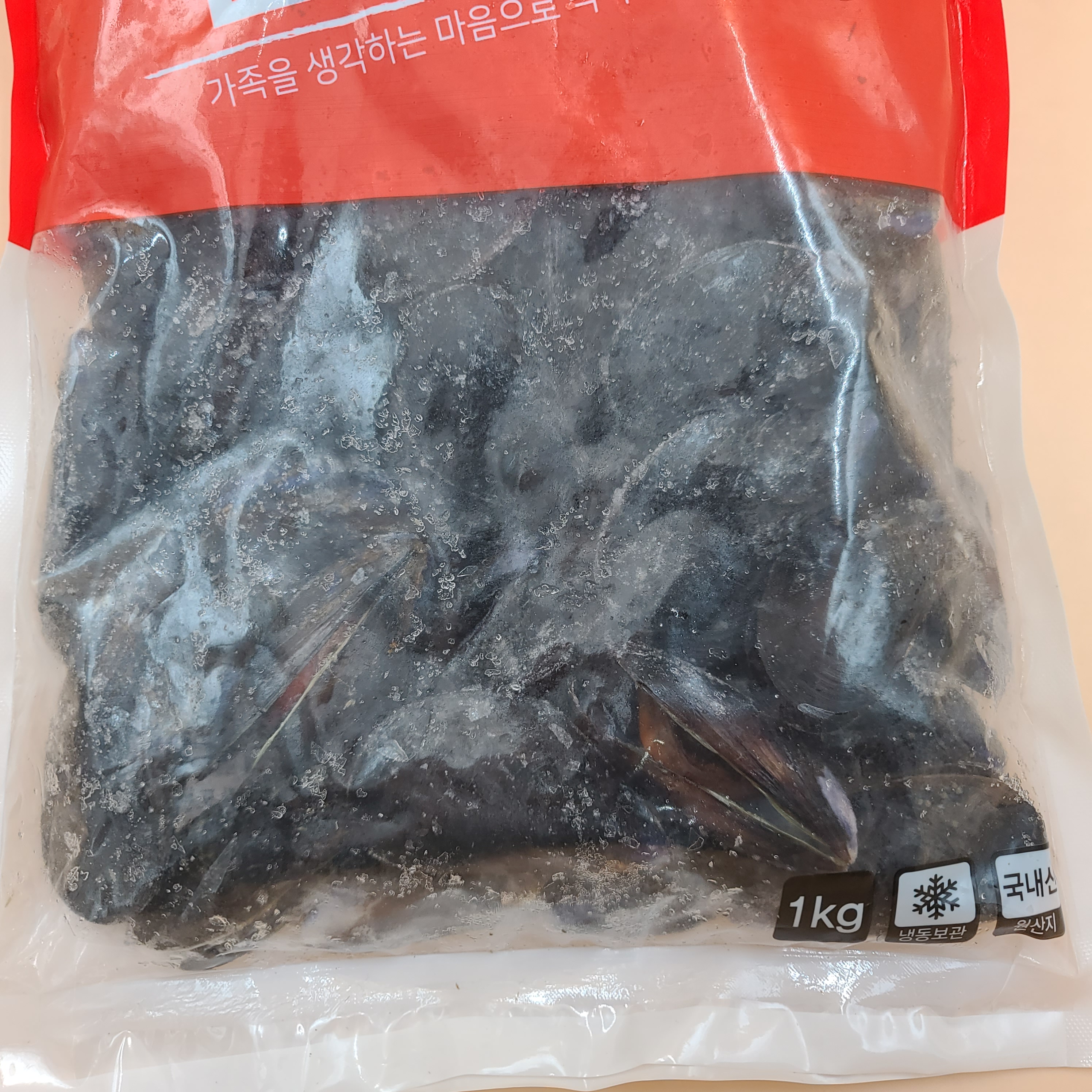 냉동 자숙 홍합 1kg 국내산 홍합탕 칼국수 요리 지중해 담치 피홍합 - 상세 이미지 2