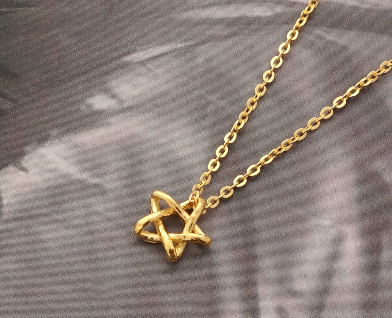 24k 순금 스타원 목걸이 3.75g
