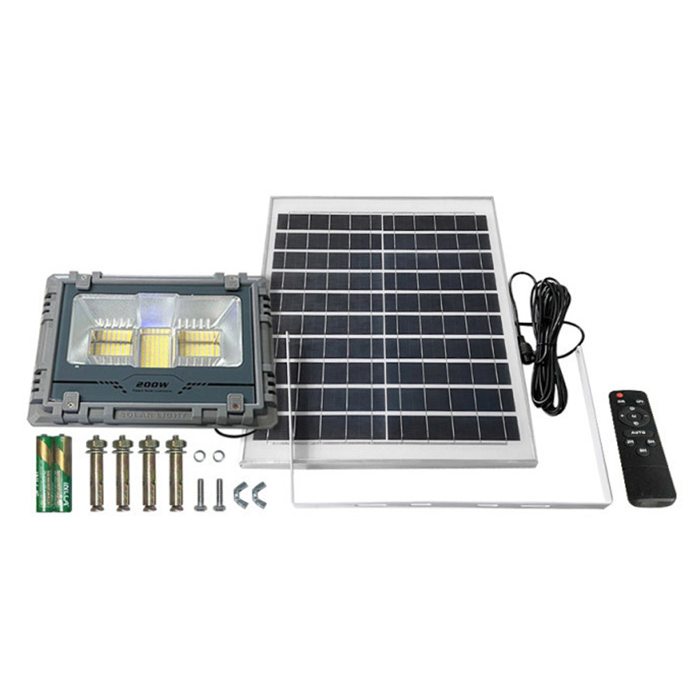 태양광 가로등 투광등 태양열 조명 벽등 LED 투광기 외등 조명등 MJ 100W - 상세 이미지 5