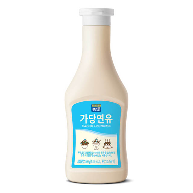 푸르밀 가당연유 500g  빙수용 - 상품 이미지