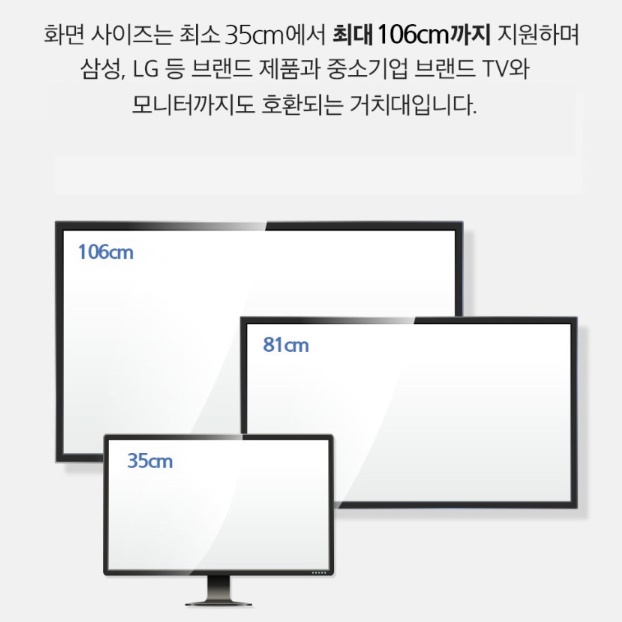 tv천장거치대 모니터 천장형브라켓 천정형브라켓 천정 브라켓 - 상세 이미지 4