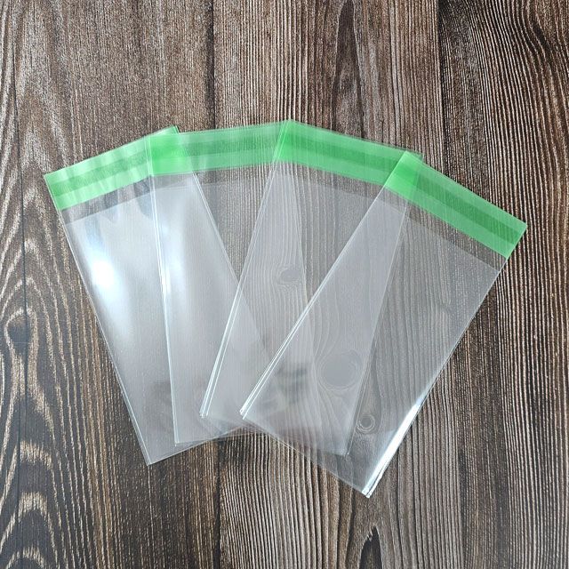 베이킹 쿠키 초콜렛 포장 OPP 접착식 비닐 4호 (10cmx18cm) 100매 - 상세 이미지 3