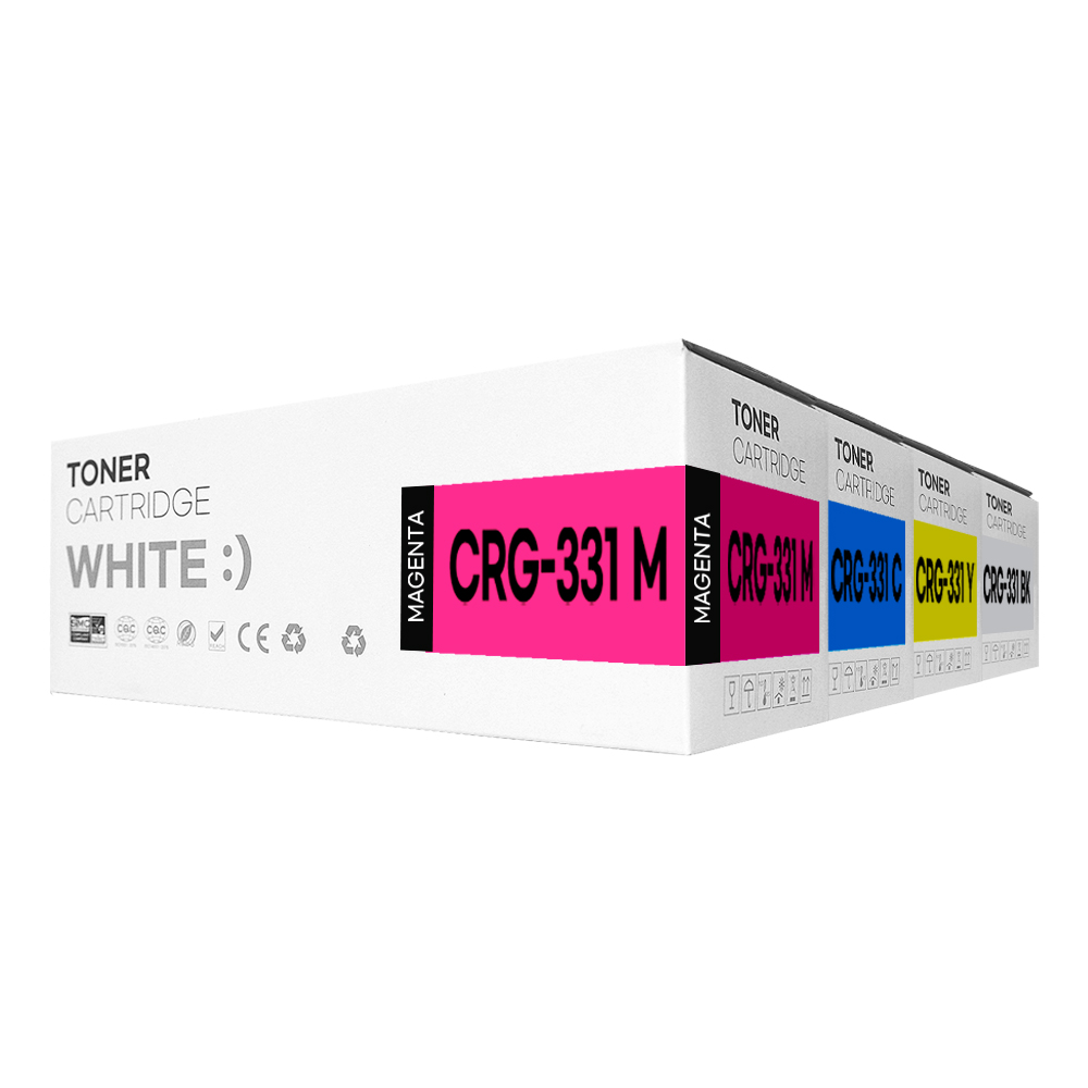 캐논 토너 CRG-331 4색세트 재생 MF628CWZ MF624CW MF8240CW - 상품 이미지